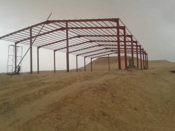 هناجر حديد في تبوك