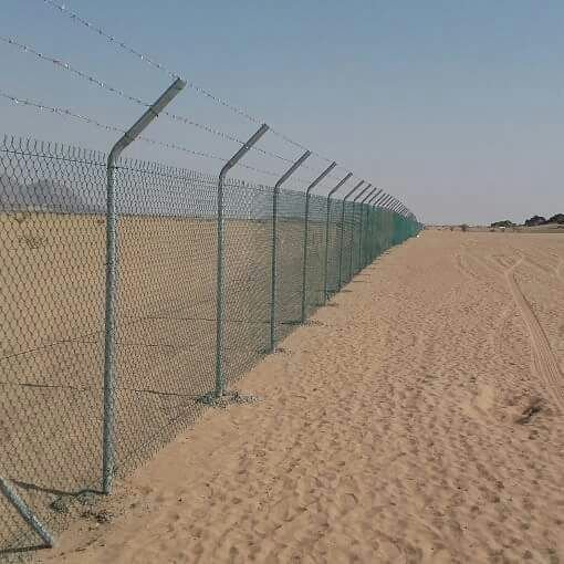 شبوك مجلفن تسوير اراضي تبوك