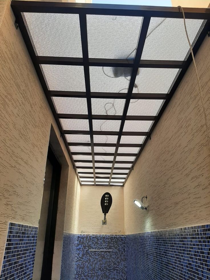 مظلات ممرات اسكاي لايت