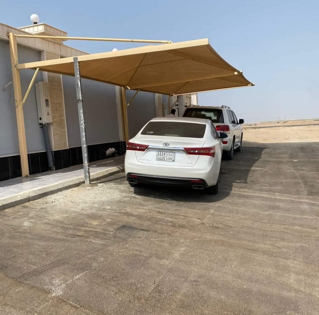 تركيب مظلات سيارات تبوك
