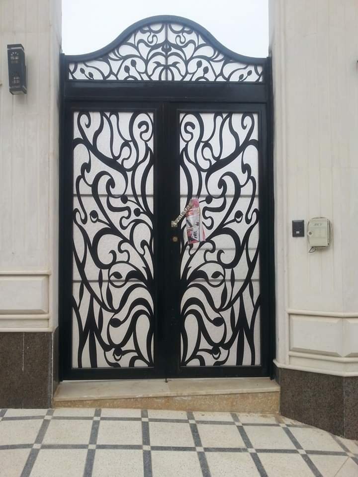 أبواب حديد ليزر